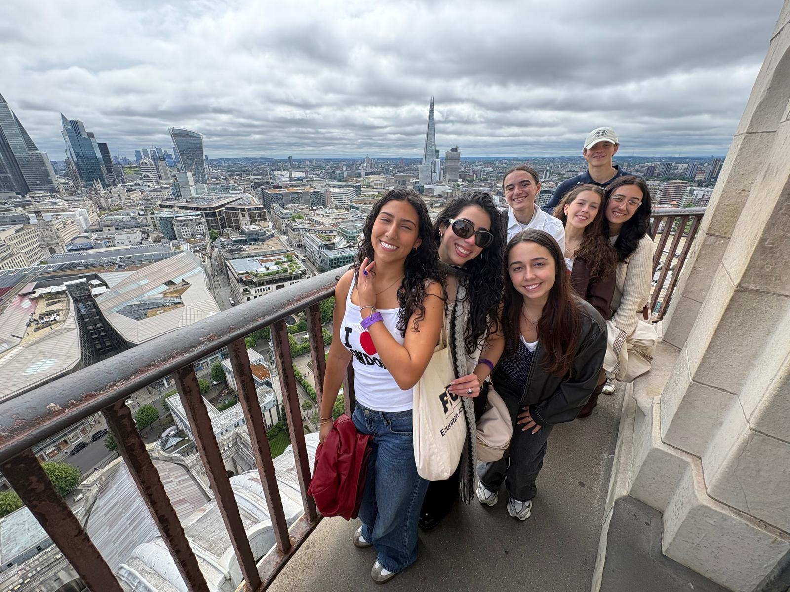 FIU Honors students on Penny Lane